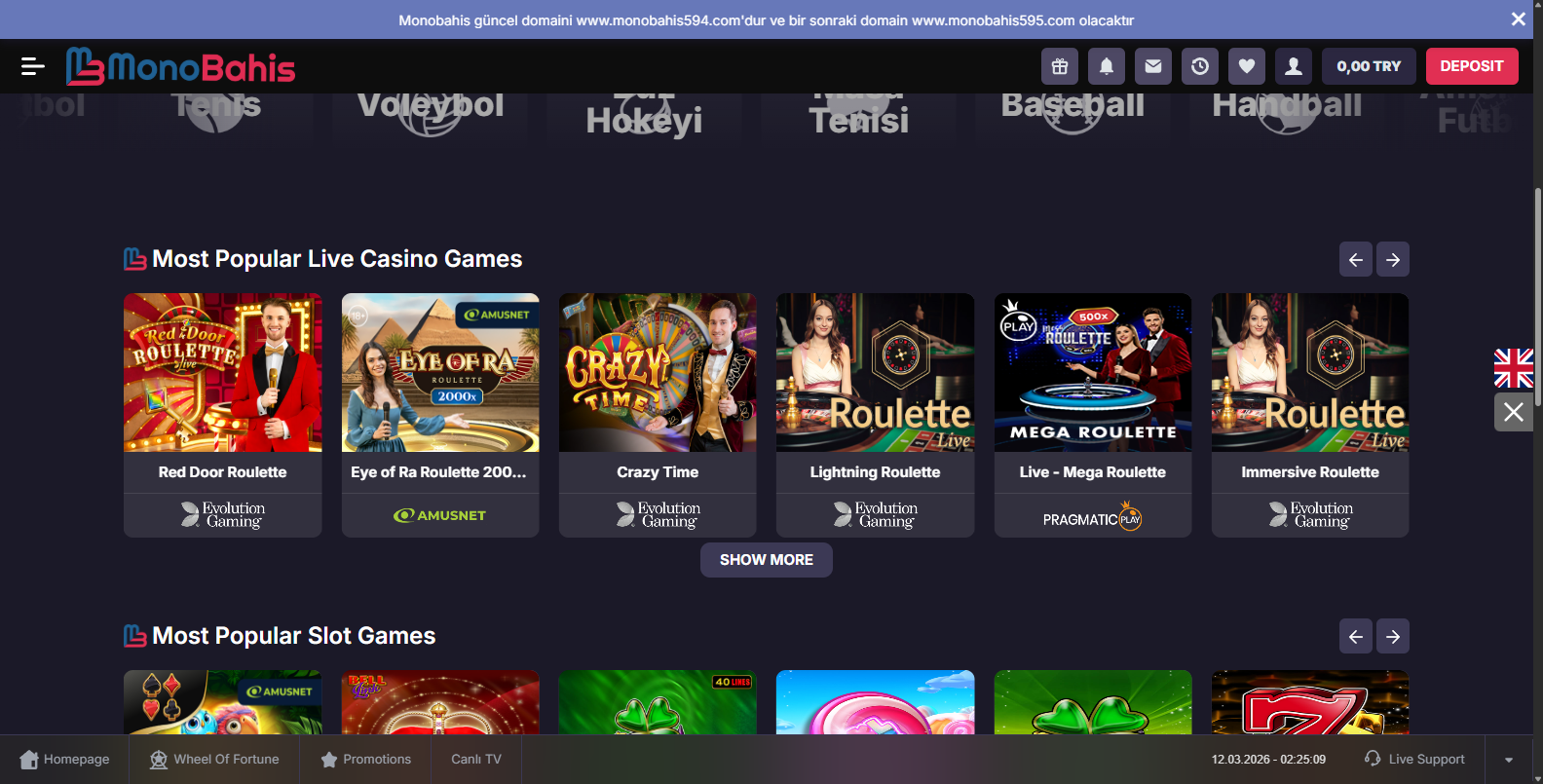 Monobahis Canlı Casino